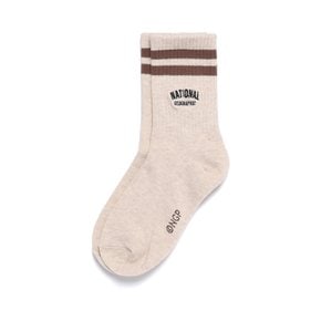 K265KSO040 크루 삭스 BEIGE