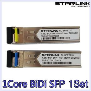 기가 1코어 SFP지빅모듈 1Core BIDI SFP 싱글(1세트)