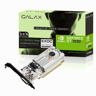 컴튜브 (갤럭시) GALAX 지포스 GT1030 강아지 EXOC D5 2GB LP