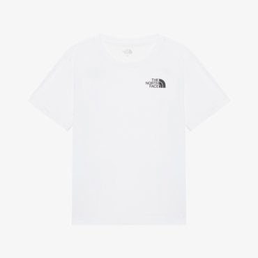 노스페이스 [노스페이스키즈 공식] NT7UR07S 키즈 리커버리 반팔 라운드 티_WHITE
