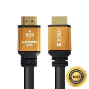 연승 HDMI 2.0 골드메탈 케이블 5M TV 모니터 노트북 연결선 YS-HDMI20-5M