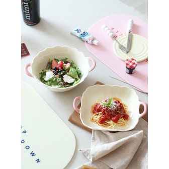 비아케이스튜디오 쁘띠 프릴 보울 도자기 접시 플레이트 2종