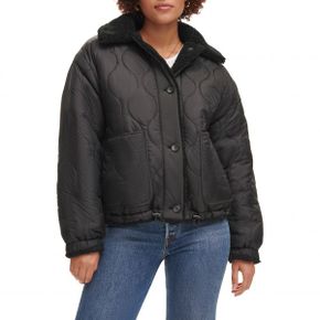 5102992 Levis Quilted High Pile Fleece Reversible Jacket