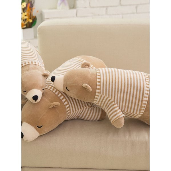 폴라베어 잠자는 곰돌이 바디필로우