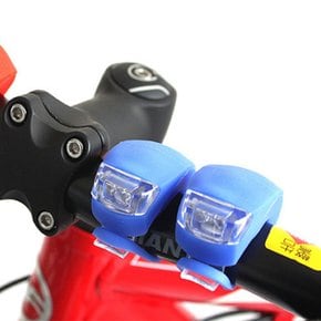 LED 실리콘 자전거 전조등 후미등 라이트   DD-10298