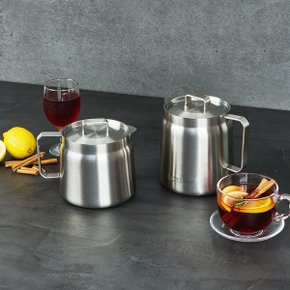 IH인덕션 스텐 케틀팟 1.5L 바닥3중 304스텐 냄비 주전자결합 캠핑 여행