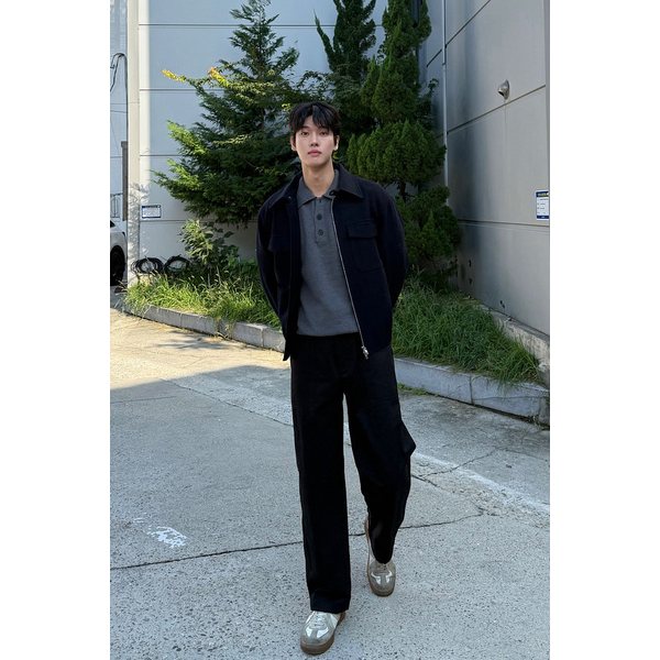 [MEN] 코튼 퍼티그 팬츠 9155431309099