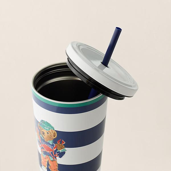 랄프 로렌 폴로 베어 아이스 베버리지 컵 앤 스트로(HMPOTBLH3620143100)