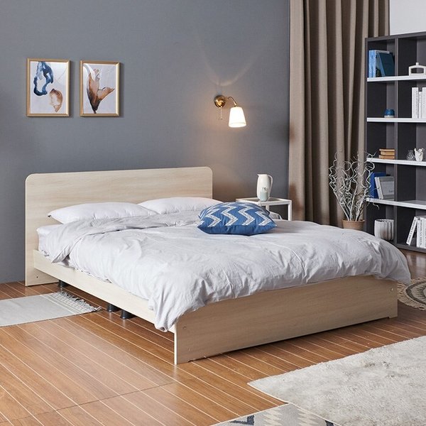 보루네오 호텔라인 평상 침대 (슈퍼싱글 매트별도) KC724