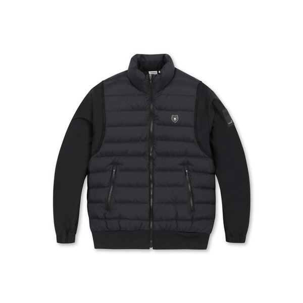 (MEN) Down Hybrid Full Zip-up(Black)_G4UAW24811BKX