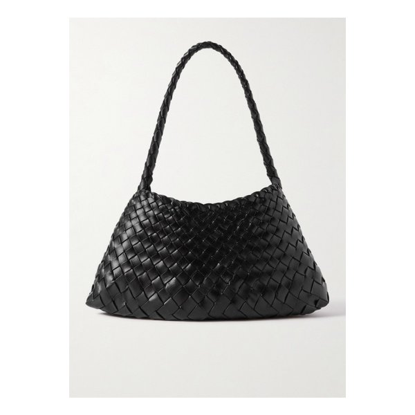 로잔나 미니 우븐 가죽 토트 블랙 1647597330046988