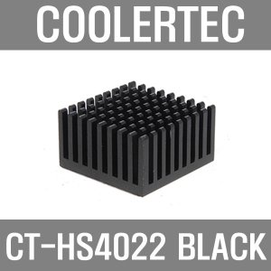 엠지솔루션 쿨러텍 CT-HS4022 BLACK 칩셋방열판