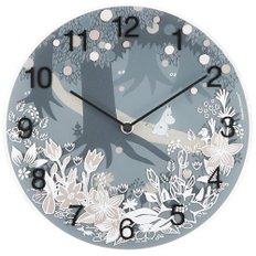 Moomin timepieces (무민 타임피시스) 무민 Wall Clock Moomin in the Forest MTP030008