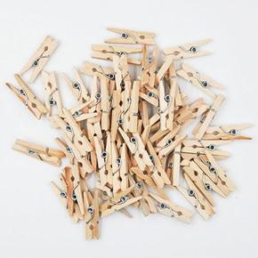 화분 포토존 꾸미기 다용도 미니 나무 집게 10P (2번)