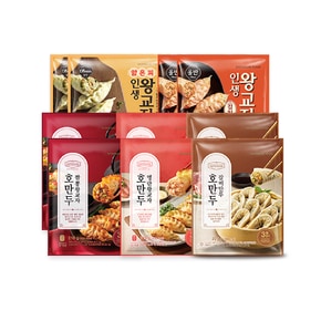 [최대 40% 클리어런스 세일] 올반 왕교자 만두 10봉 골라담기 모음전(왕교자,짬뽕,명란,김치,갈비)