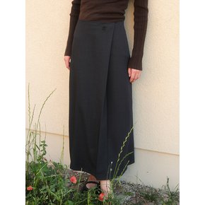 MAXI PENCIL SKIRT (CHARCOAL)