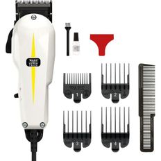 영국 왈 클리퍼 Wahl Super Taper Professional Hair Clippers Pro Haircutting Kit for Bulk Re