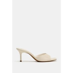 ZARA 자라 우먼 힐 뮬 샌달 샌들 에크루 화이트 2314710002 2314710 1317867