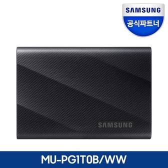 삼성 전자 삼성 공식인증 포터블 외장 SSD T9 1TB MU-PG1T0BWW (정품)