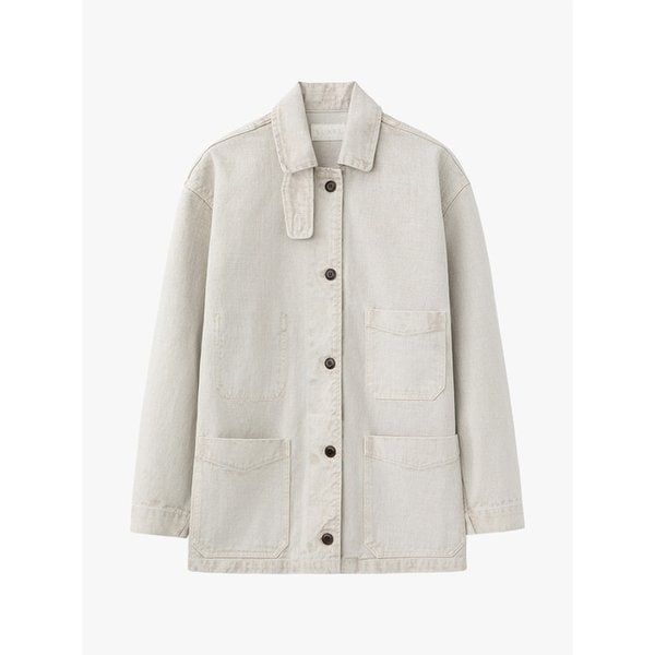 (우먼)워싱 워크 자켓 스톤 그레이