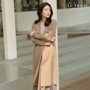 [LE TROIS] 르투아 FW 라쿤 울 블렌디드 니트코트