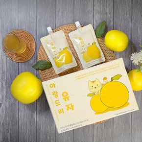 아람드리 어린이 유자 즙 주스 138ml 10포