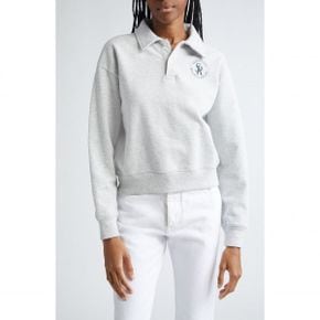 4802298 Sporty & Rich Long Sleeve Crop Polo Sweatshirt 92312001