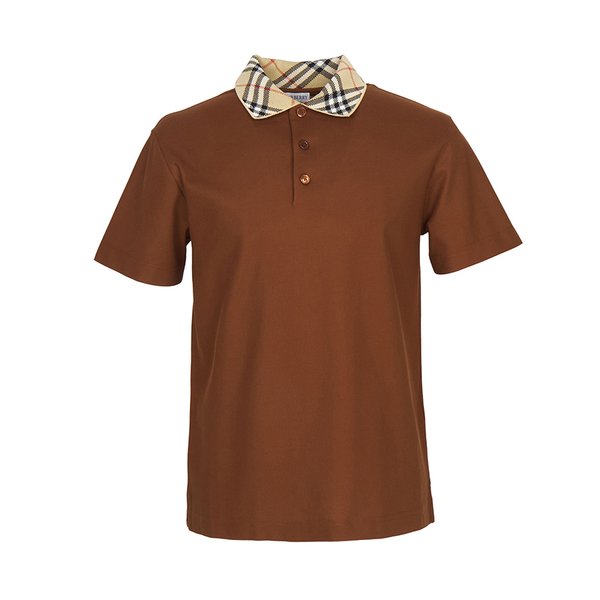 [부산점] 체크 남성 카라 반팔티셔츠 8118948