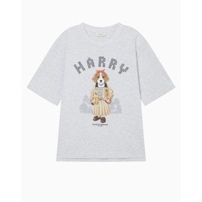 [24SS][HARRY] 루즈핏 반팔 티셔츠 HSTS4B205