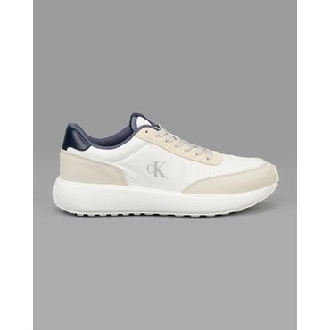 Calvin Klein Jeans ACC 남성 탈린 레트로 러너 스니커즈(YM01195-02U)