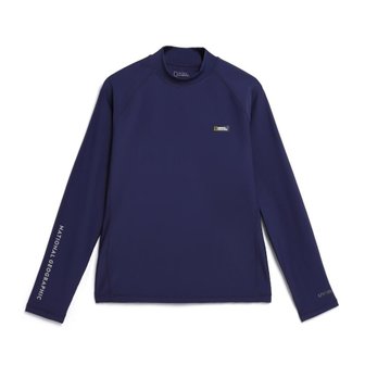 내셔널지오그래픽 [여주점] N242WRG430 여성 래글런 소매 긴팔 래쉬가드 네이비