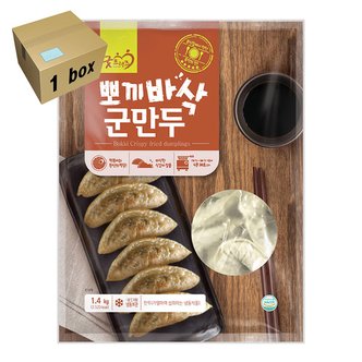  굿프랜즈 뽀끼바삭군만두 1box (1400g x6)