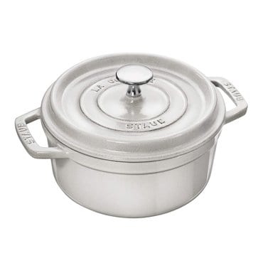  staub 18cm] IH La Cocotte Round 40501-409 스토우브 [피코 코콧 라운드 캄파뉴 양손 법랑 냄비