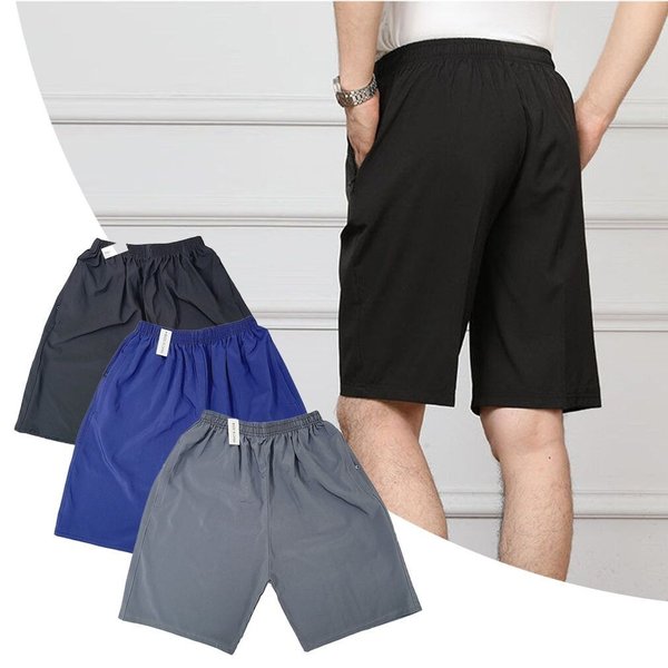 남자 여름 아이스 쿨링 스포츠 밴딩 5부 반바지 OC-PTH-SWFHTYMR