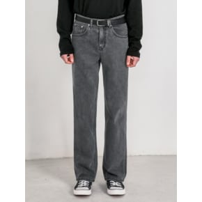 [-6cm 숏버전 추가] M160 WIDE DENIM PANTS_GRAY