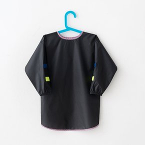 SEKCHIL 어린이 미술앞치마  솔리드 블랙