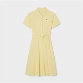 [시흥점] 여성 핏앤플레어 벨티드 폴로 드레스 EF9621-55G