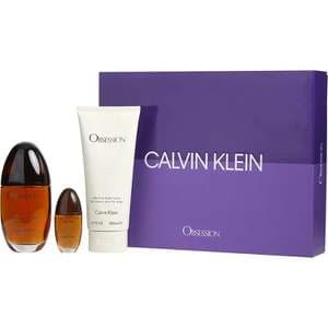 Calvin Klein 캘빈클라인 옵세션 세트 오드퍼퓸 100ml, 바디로션 200ml, 오드퍼퓸 15ml 미니