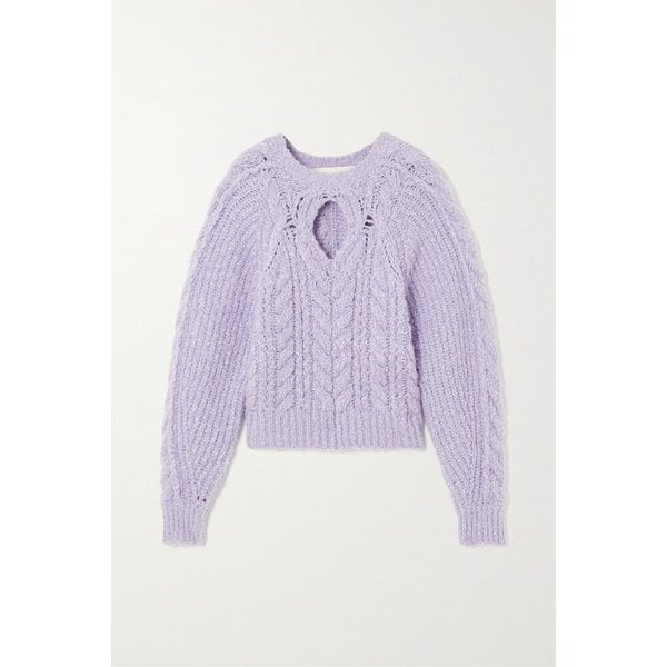 노엘리스 컷아웃 케이블 니트 스웨터 1647597306451717