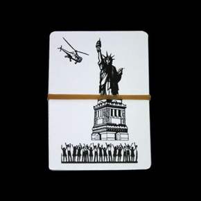 자유의여신상사라지는카드(Vanish Statue of Liberty) 여신상이 있었는데