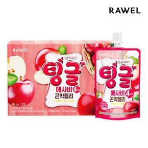 팅글 곤약젤리 애사비 1박스, 10팩
