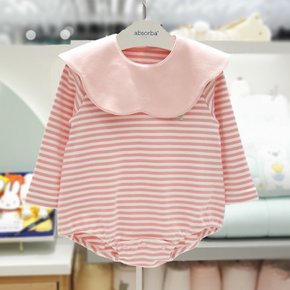 미미바디슈트(턱받이) A2710618 핑크