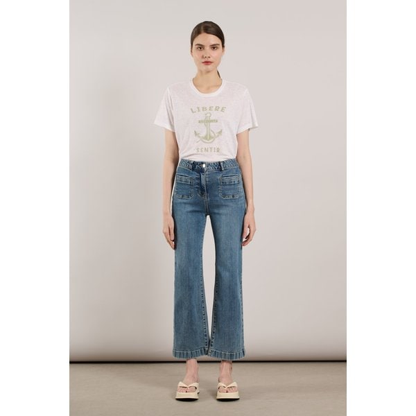 [여주점] 올앤선드리 투포켓 부츠컷 데님 팬츠 A5S1P352