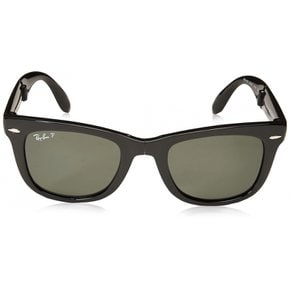 Ray-Ban 선글라스 FOLDING WAYFARER 블랙 접이식 편광 렌즈 0RB-4105-601-58-54