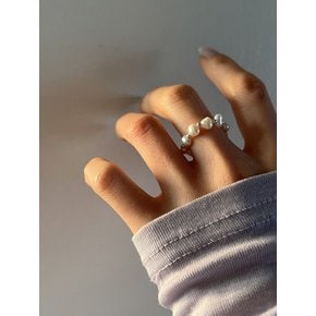 [925silver] Sweet pearl ring