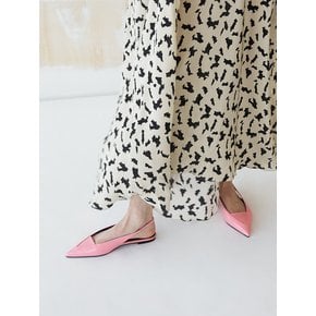 Nana Slingback Flats Leather Pink