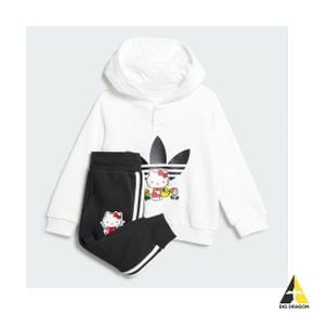 adidas 아디다스 KIDS ADIDAS 오리지널스 x 헬로키티 후디 세트 II0857