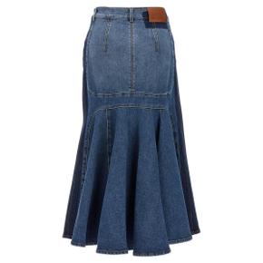 [알렉산더 맥퀸] Womens Skirt 780574QMACL4109 Blue