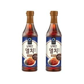 청정원 남해안 멸치액젓 골드 1kg 2개