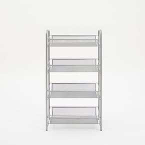 라키 철제 메쉬 4단 스탠드 선반 DF927274